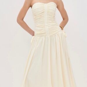 Astr the Label Zori Cream Women's Dress